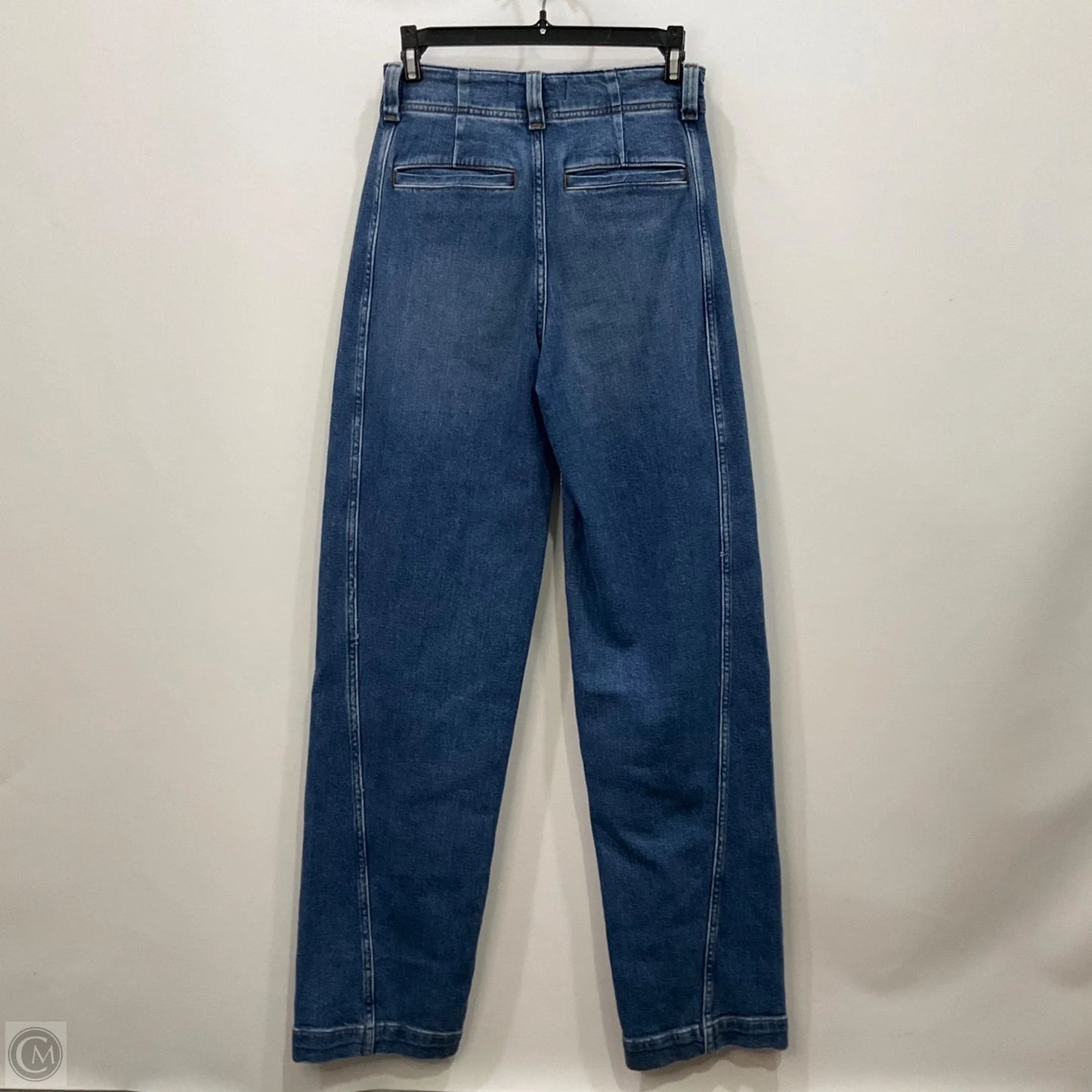 Jeans Straight By Madewell In Blue Denim, Size: 0