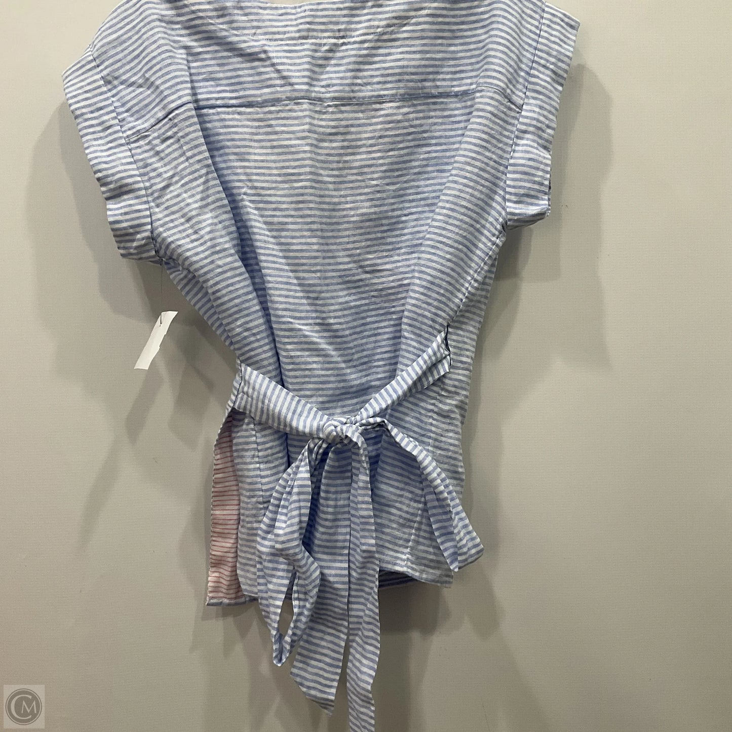 Top Sleeveless By Vineyard Vines In Blue & White, Size: Xs