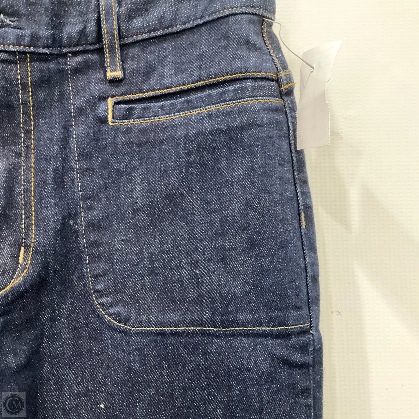 Jeans Cropped By Theory In Blue Denim, Size: 6