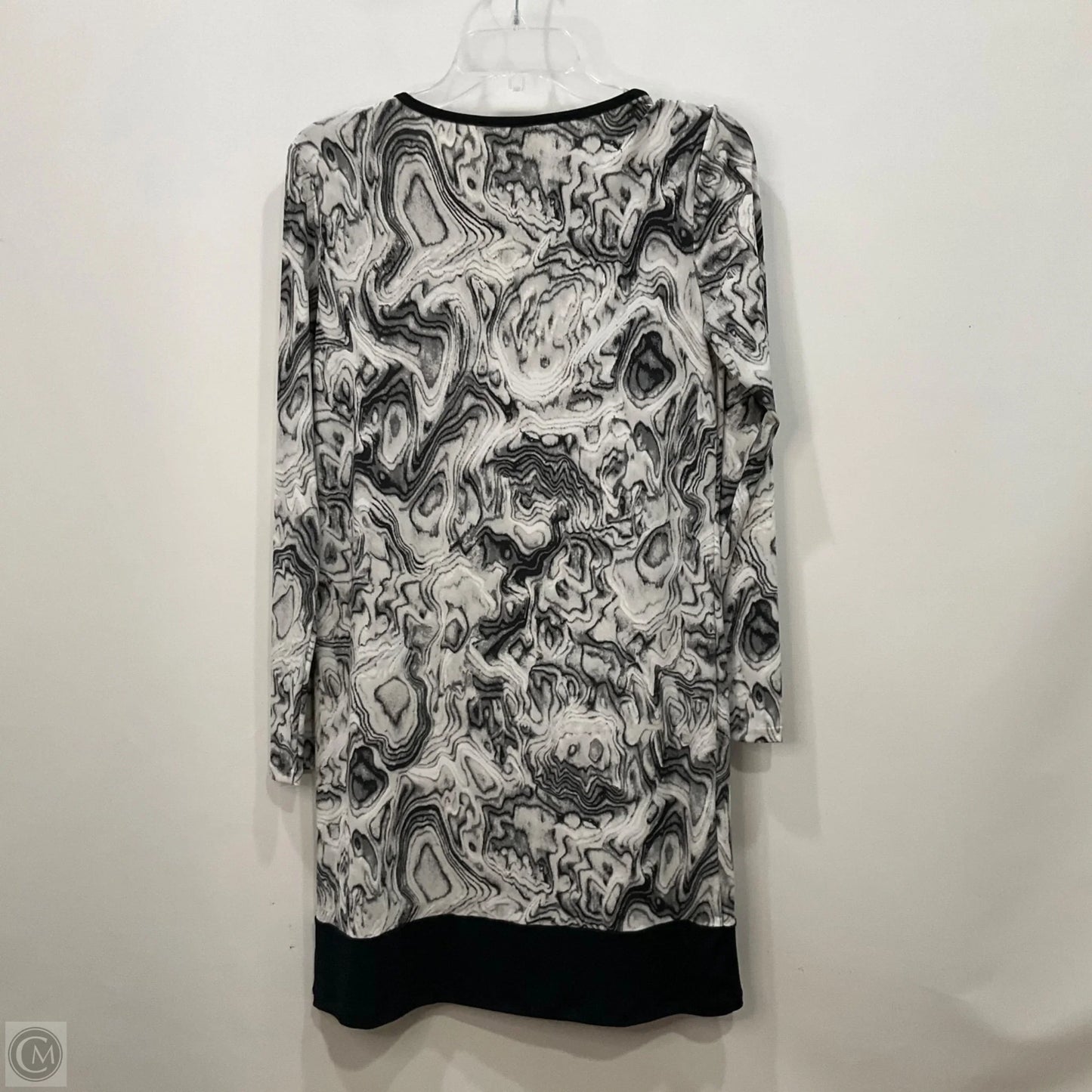 Dress Designer By Michael Kors In Black & White, Size: M