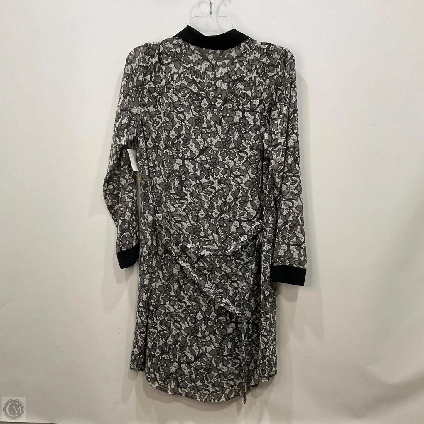 Dress Designer By Michael Kors In Grey, Size: M