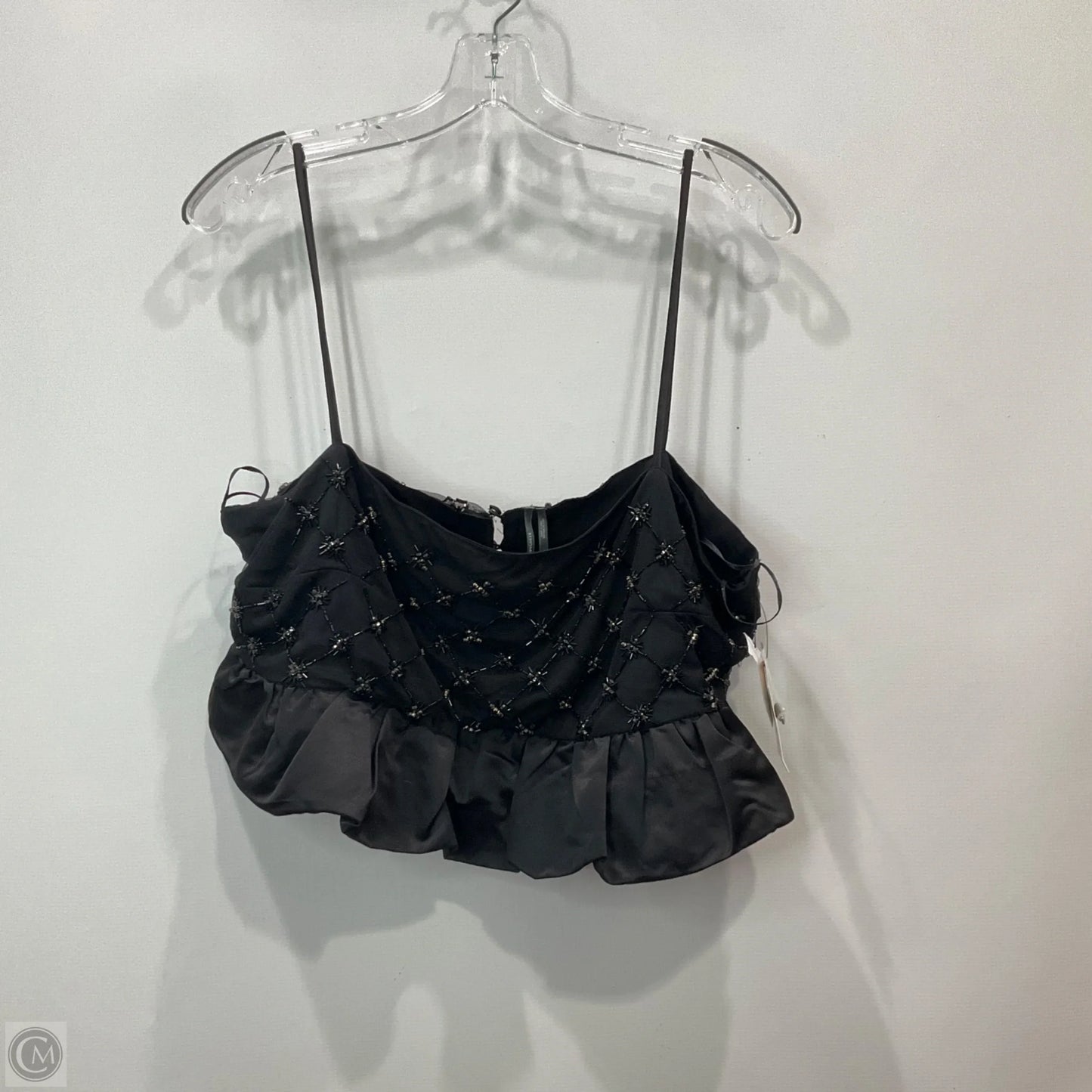 Top Sleeveless By Anthropologie In Black, Size: L