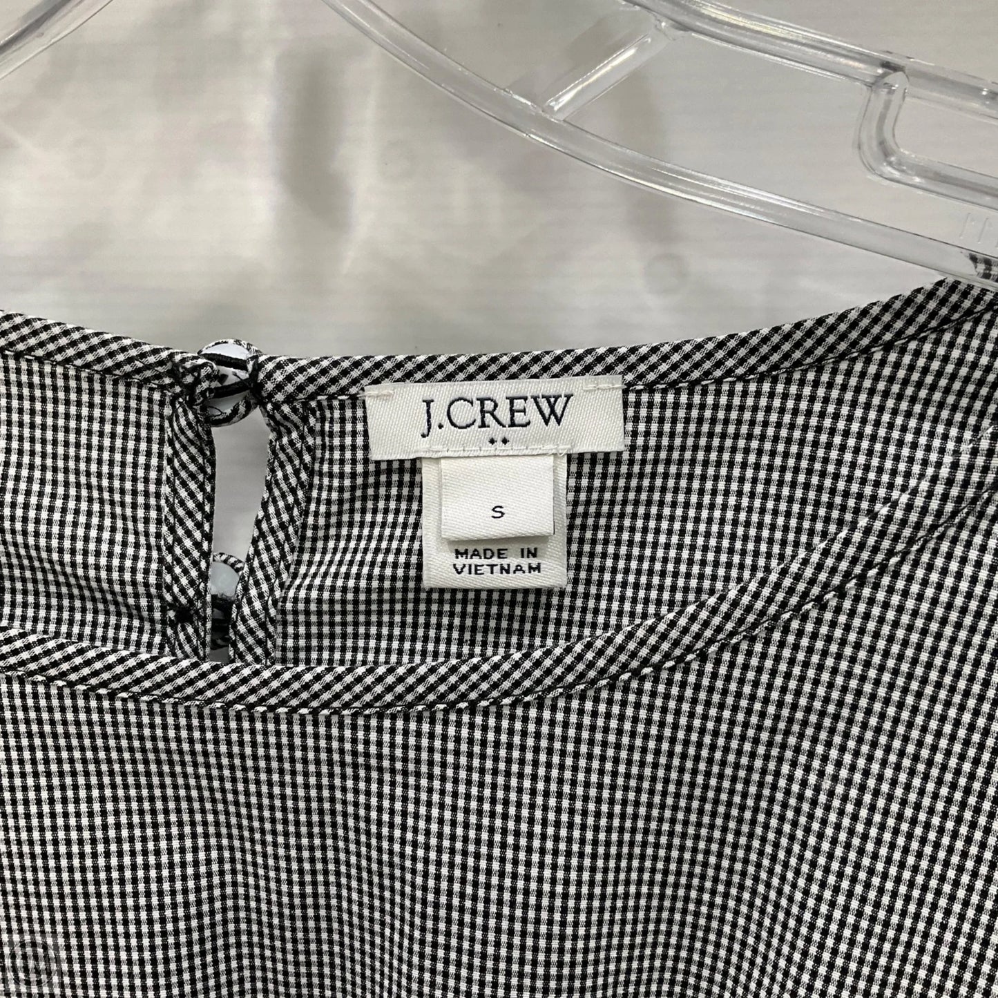 Top 3/4 Sleeve By J. Crew In Black & White, Size: S