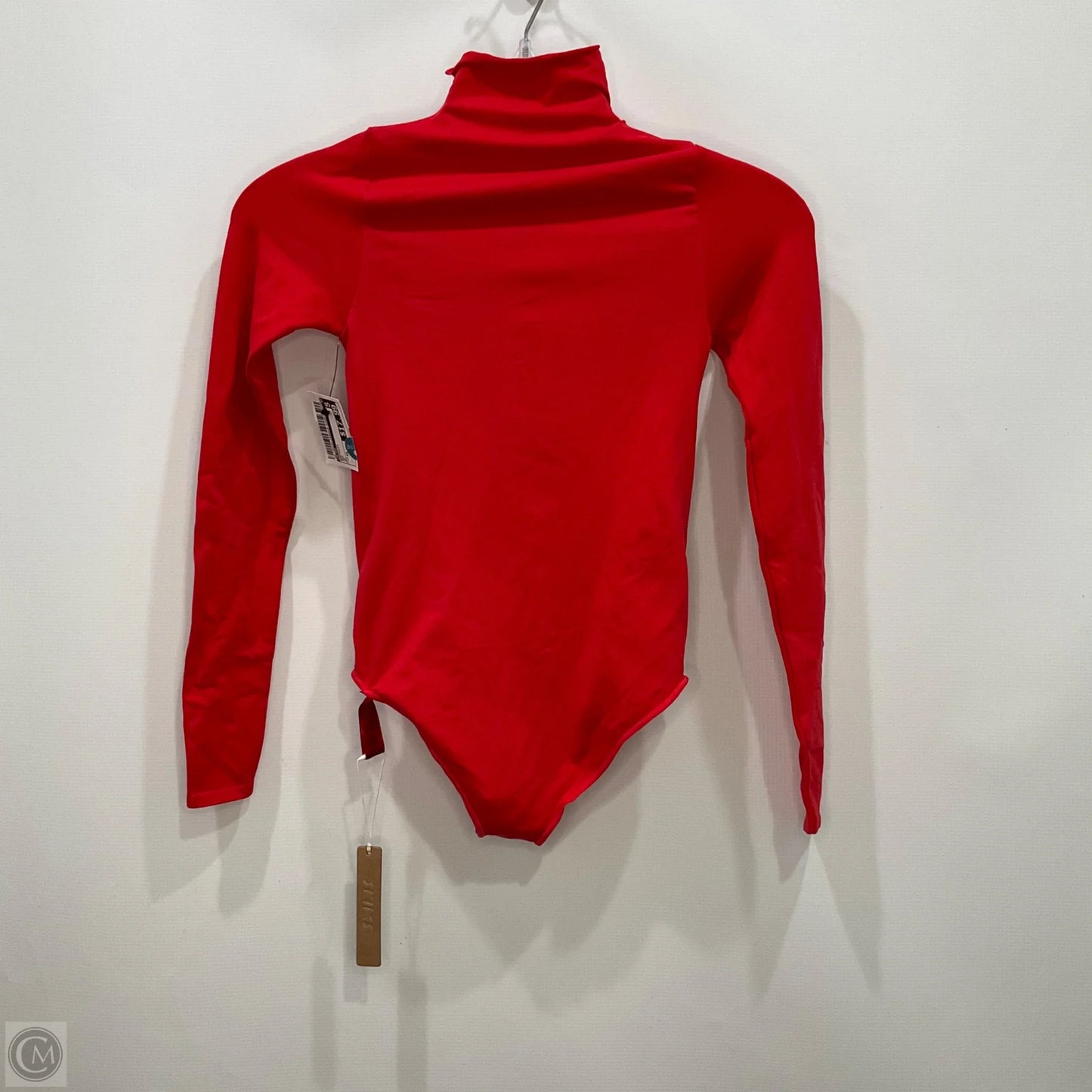 Bodysuit By Skims In Red, Size: Xs