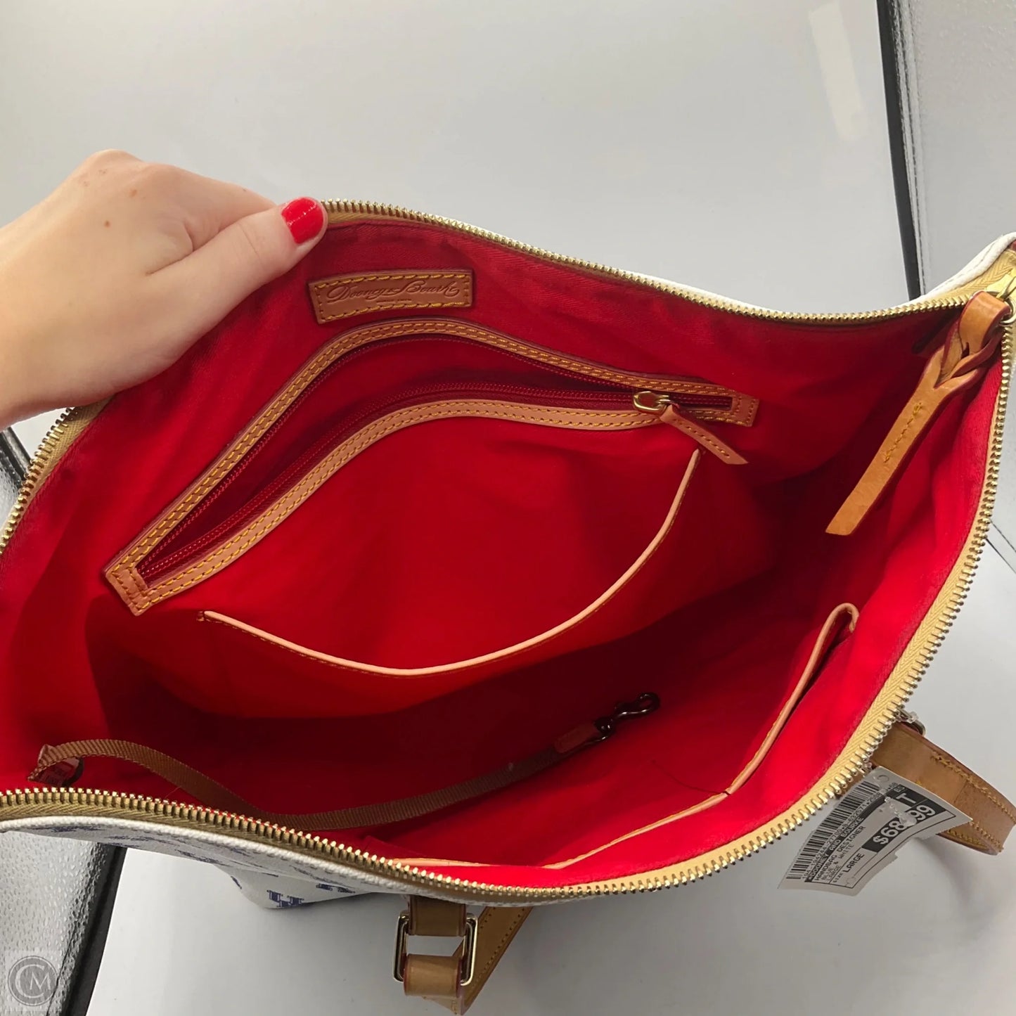 Handbag Designer By Dooney And Bourke, Size: Large