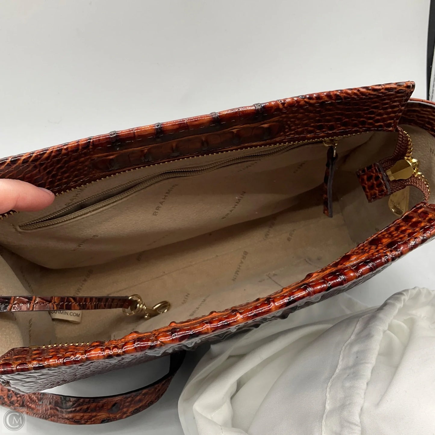 Crossbody Designer By Brahmin, Size: Small