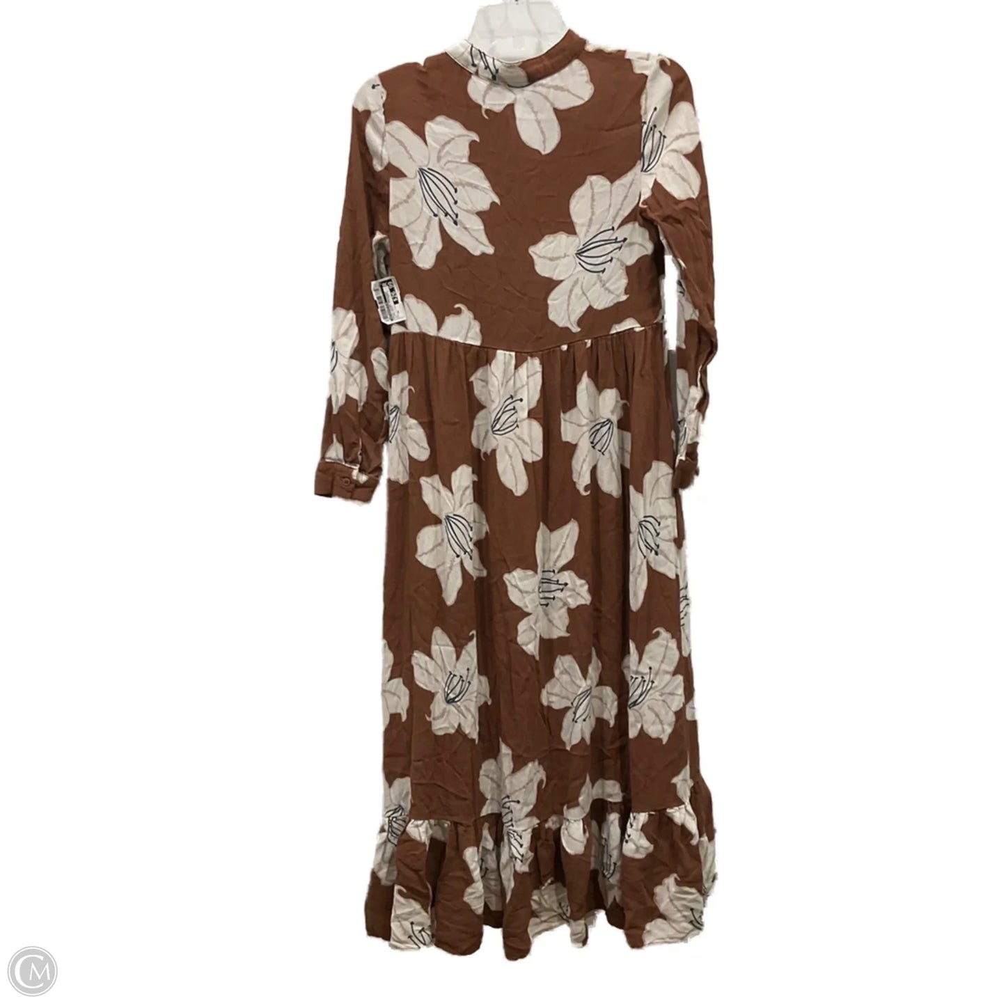 Dress Casual Maxi By Anthropologie In Floral Print, Size: Xs