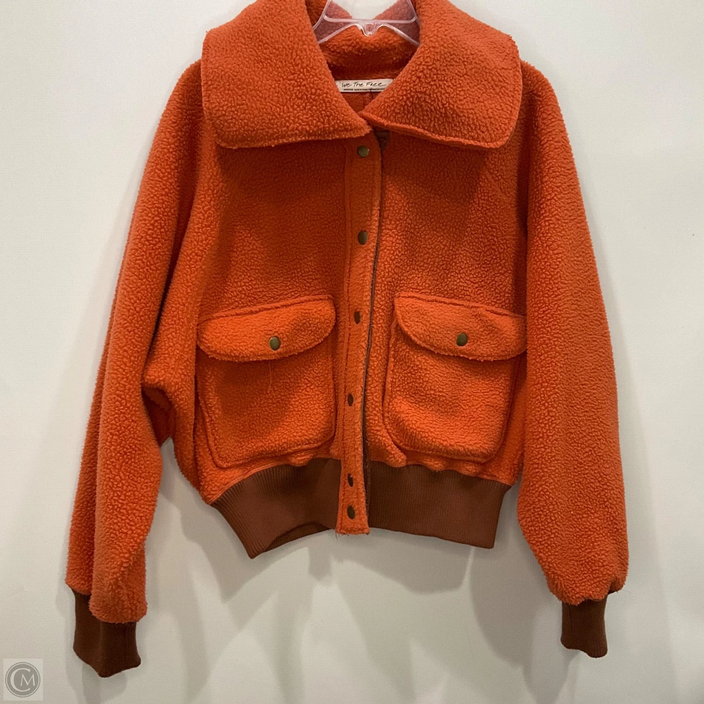Jacket Faux Fur & Sherpa By We The Free In Orange, Size: M