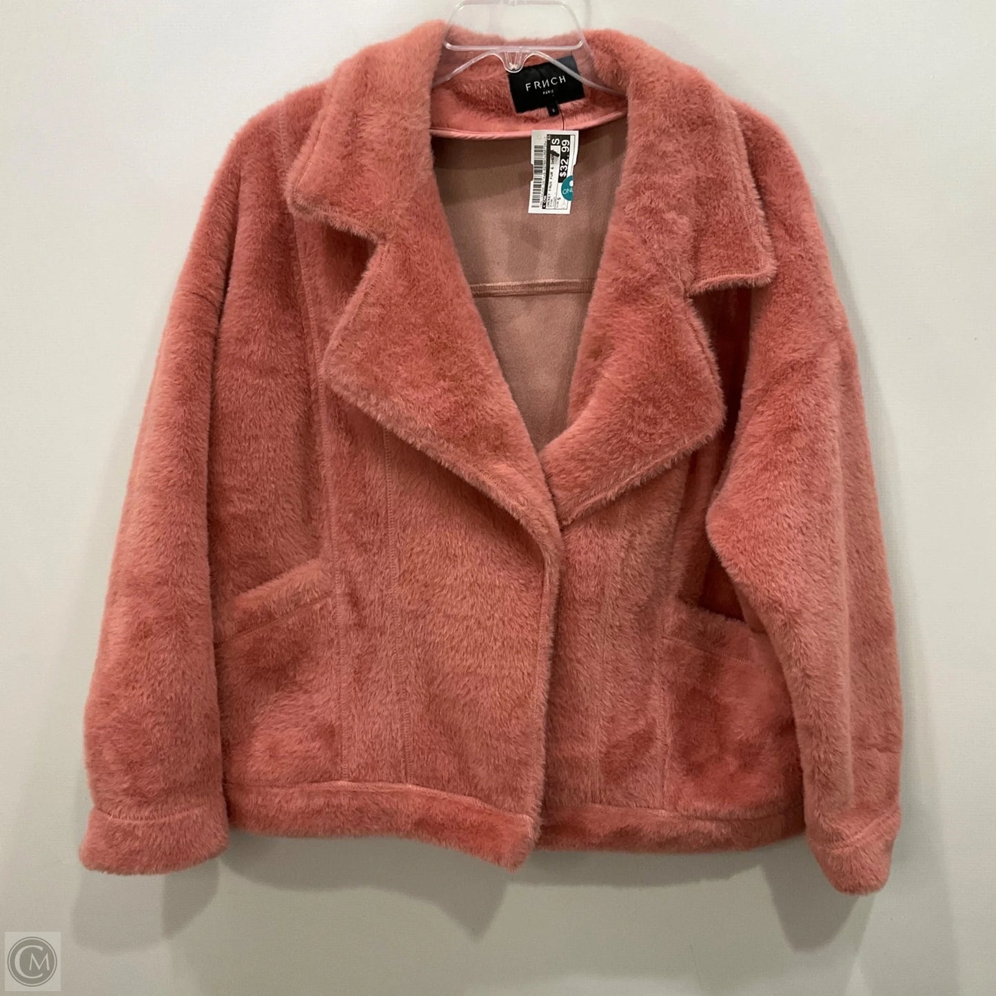 Jacket Faux Fur & Sherpa By Cma In Pink, Size: S