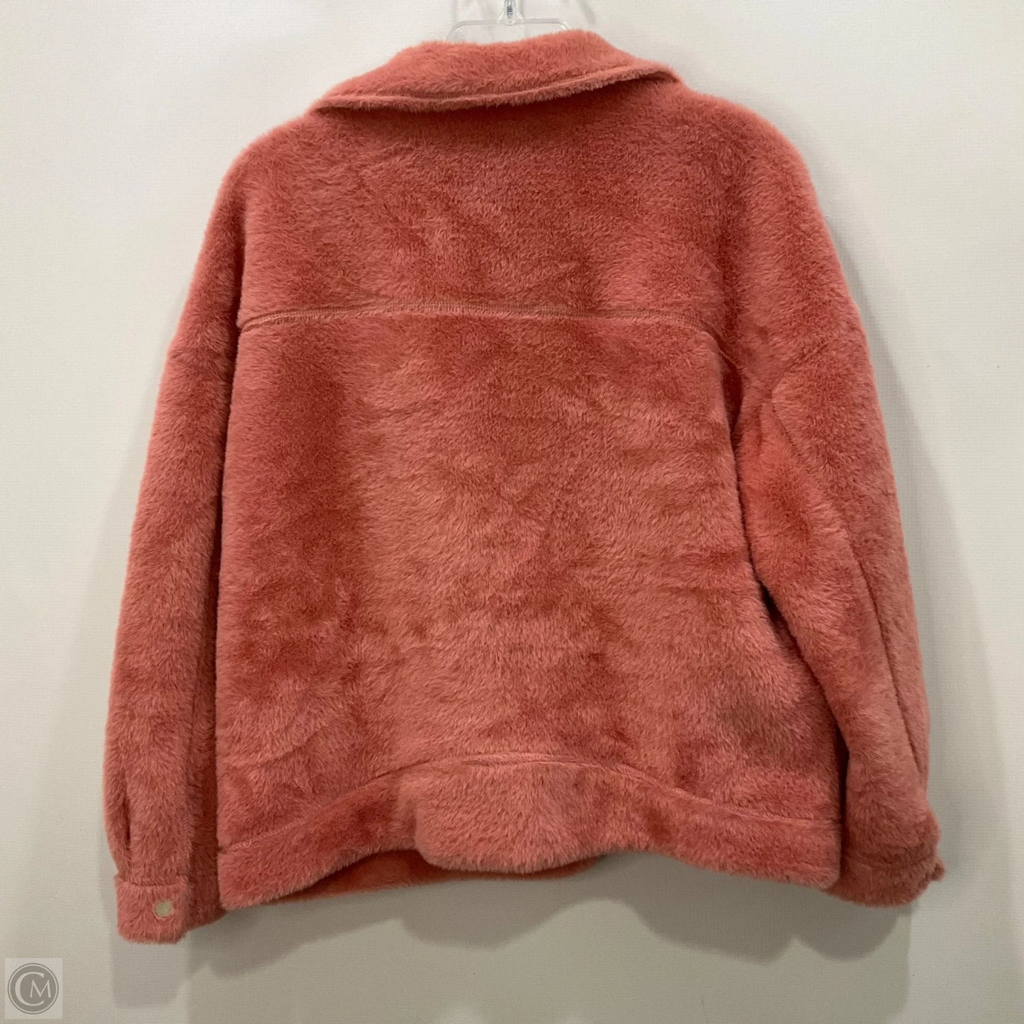 Jacket Faux Fur & Sherpa By Cma In Pink, Size: S