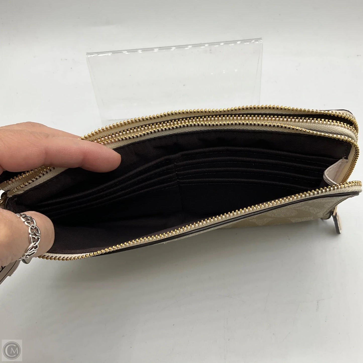 Wallet Designer By Coach, Size: Medium