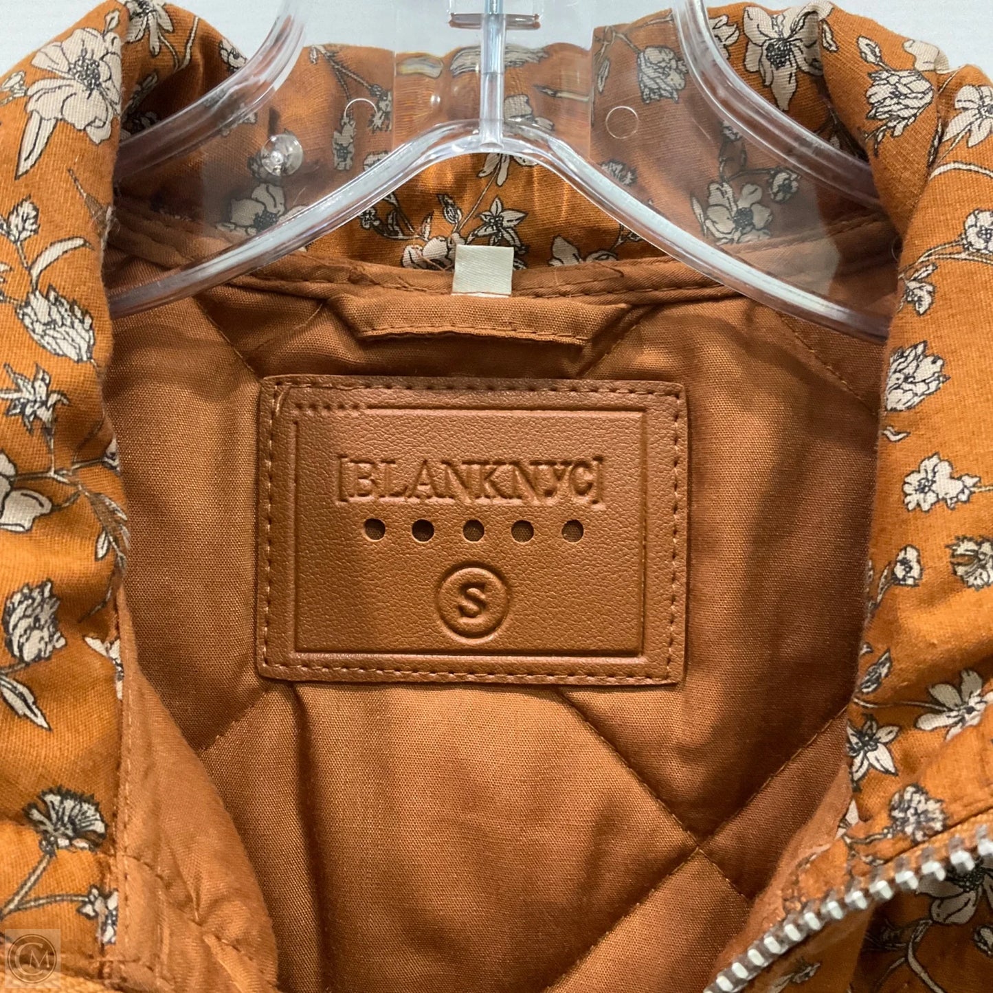 Jacket Puffer & Quilted By Blanknyc In Floral Print, Size: S