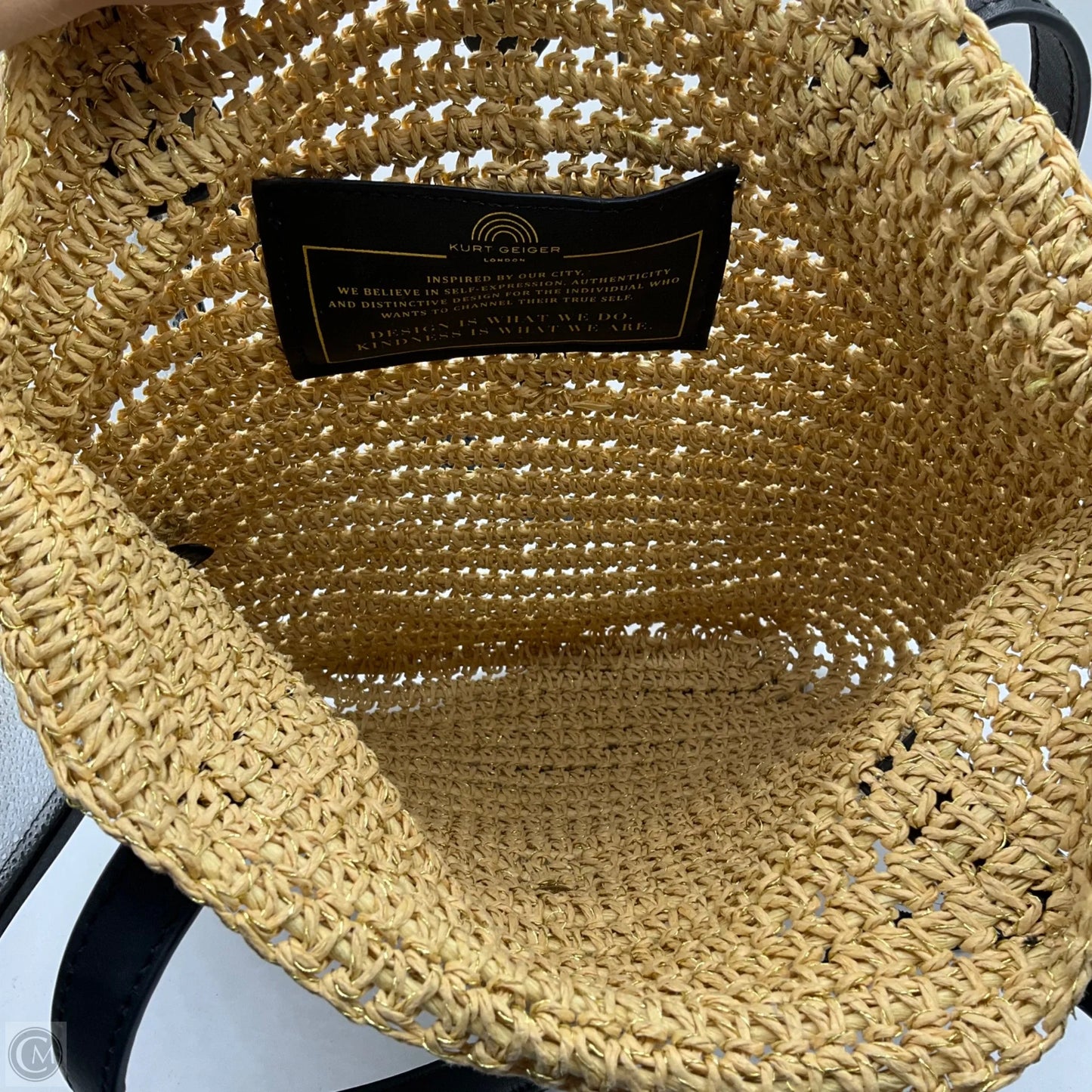 Handbag Designer By Kurt Geiger, Size: Medium