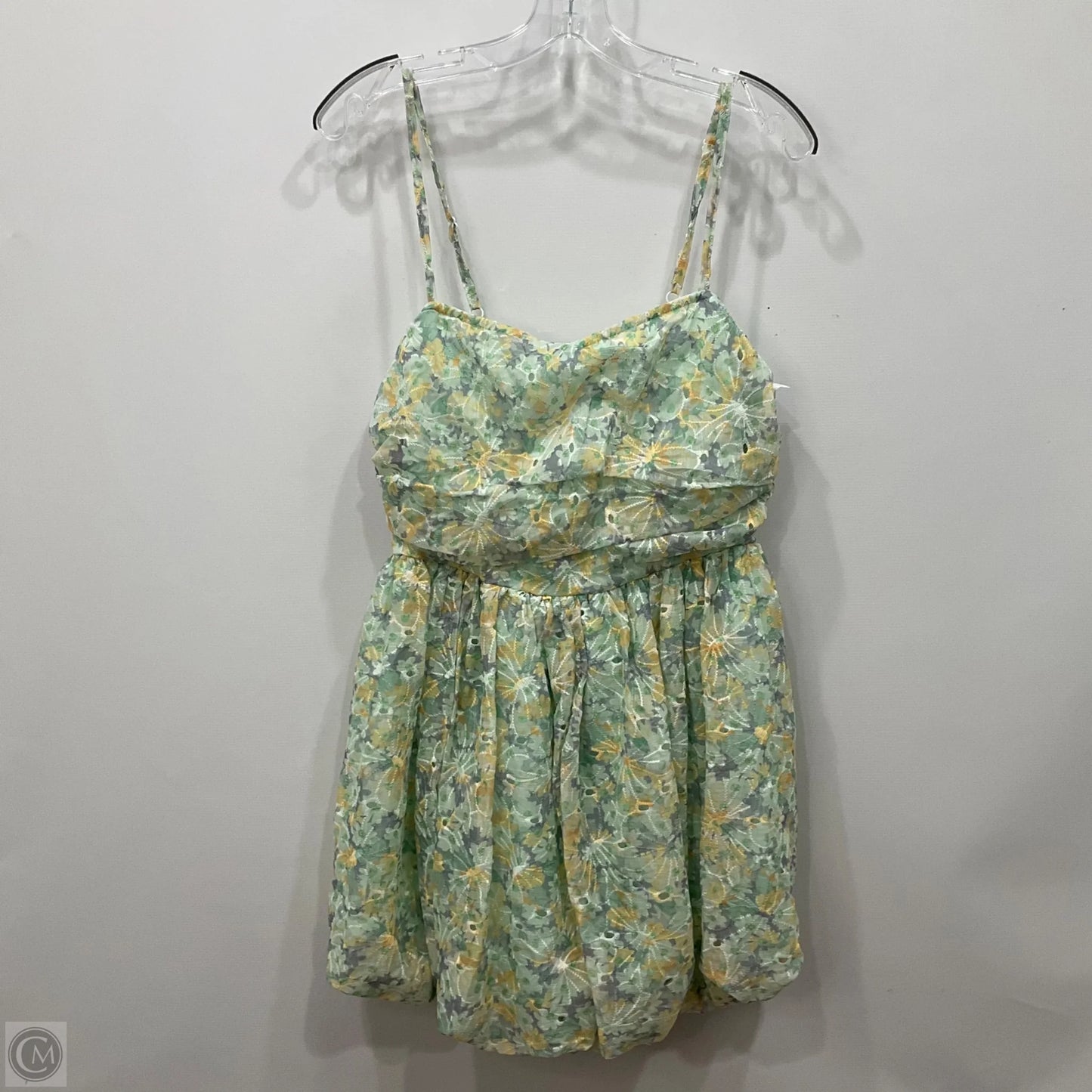 Dress Casual Short By Pretty Little Thing In Green, Size: 8