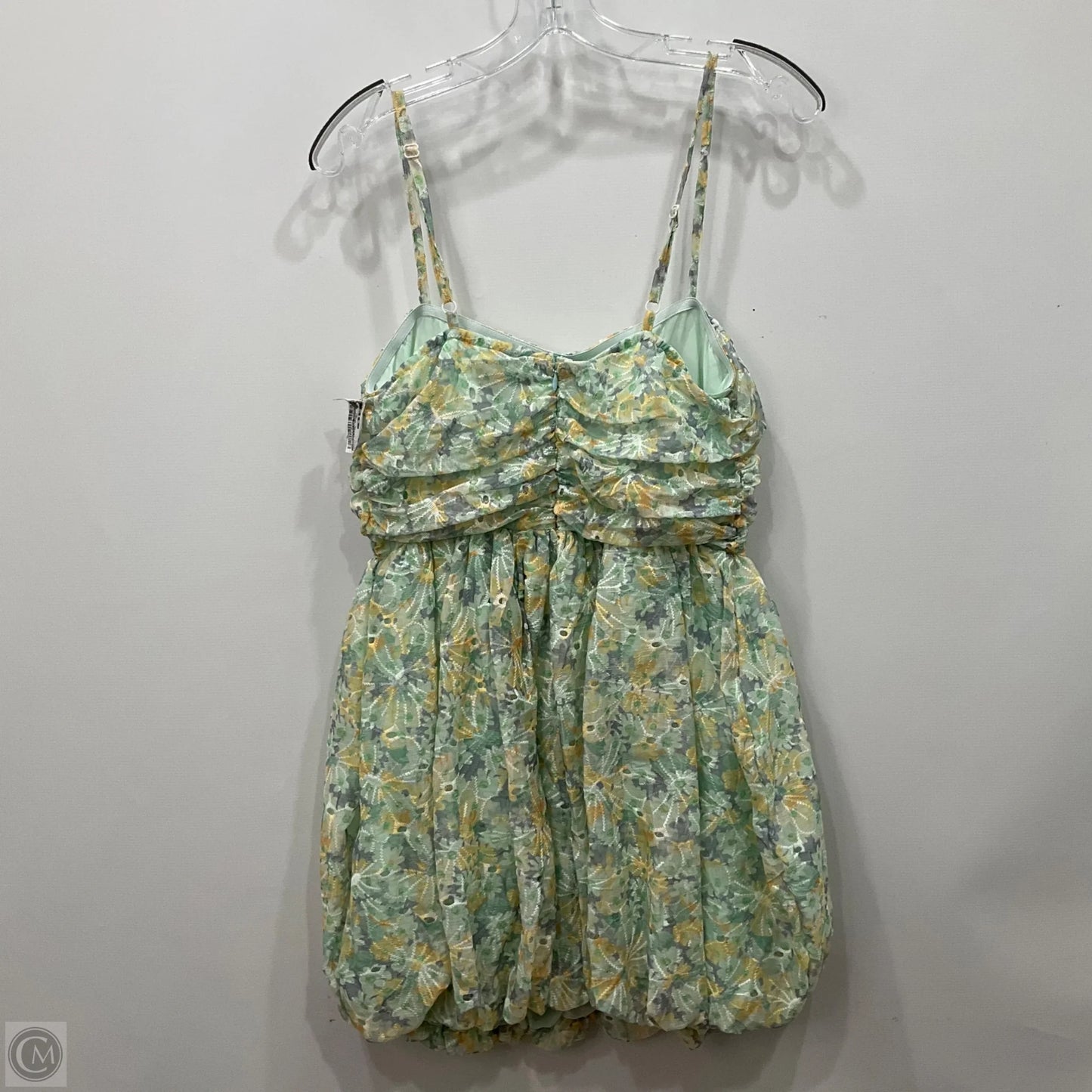 Dress Casual Short By Pretty Little Thing In Green, Size: 8