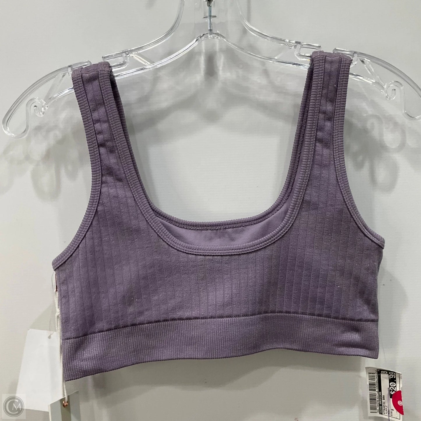 Athletic Bra By Good American In Purple, Size: S