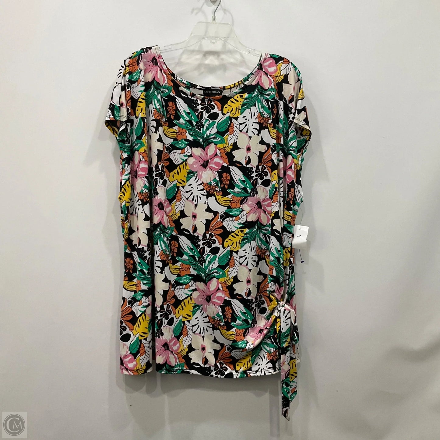 Top Short Sleeve By Lane Bryant In Floral, Size: 4x