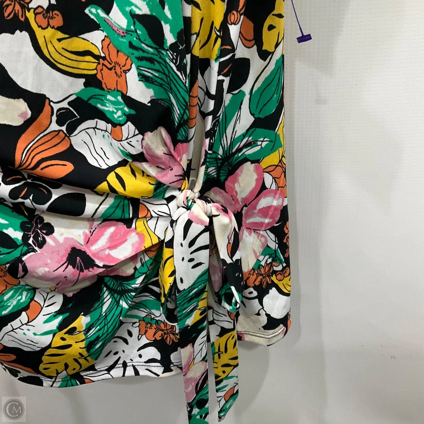 Top Short Sleeve By Lane Bryant In Floral, Size: 4x