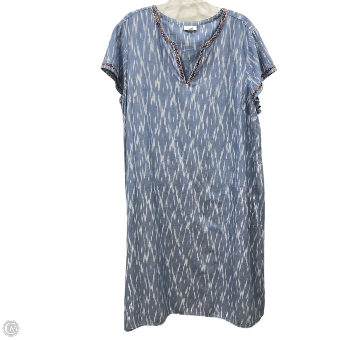 Dress Casual Maxi By Pure Jill In Blue, Size: 3x