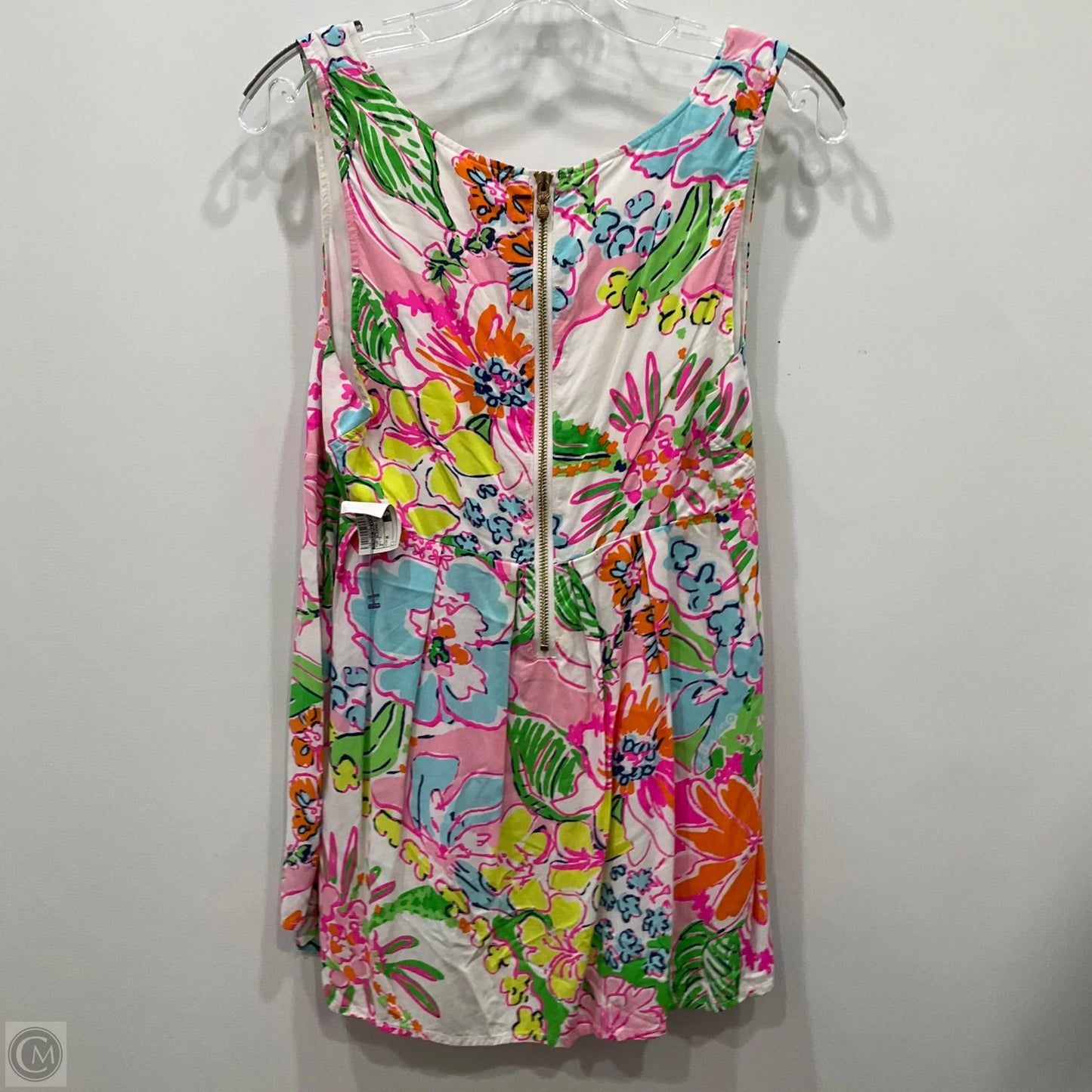 Top Sleeveless By Lilly Pulitzer In White, Size: M