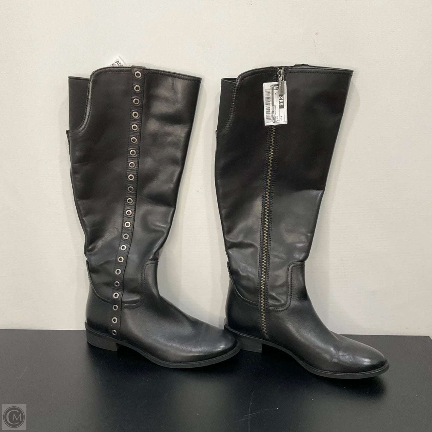 Boots Designer By Michael Kors In Black, Size: 8