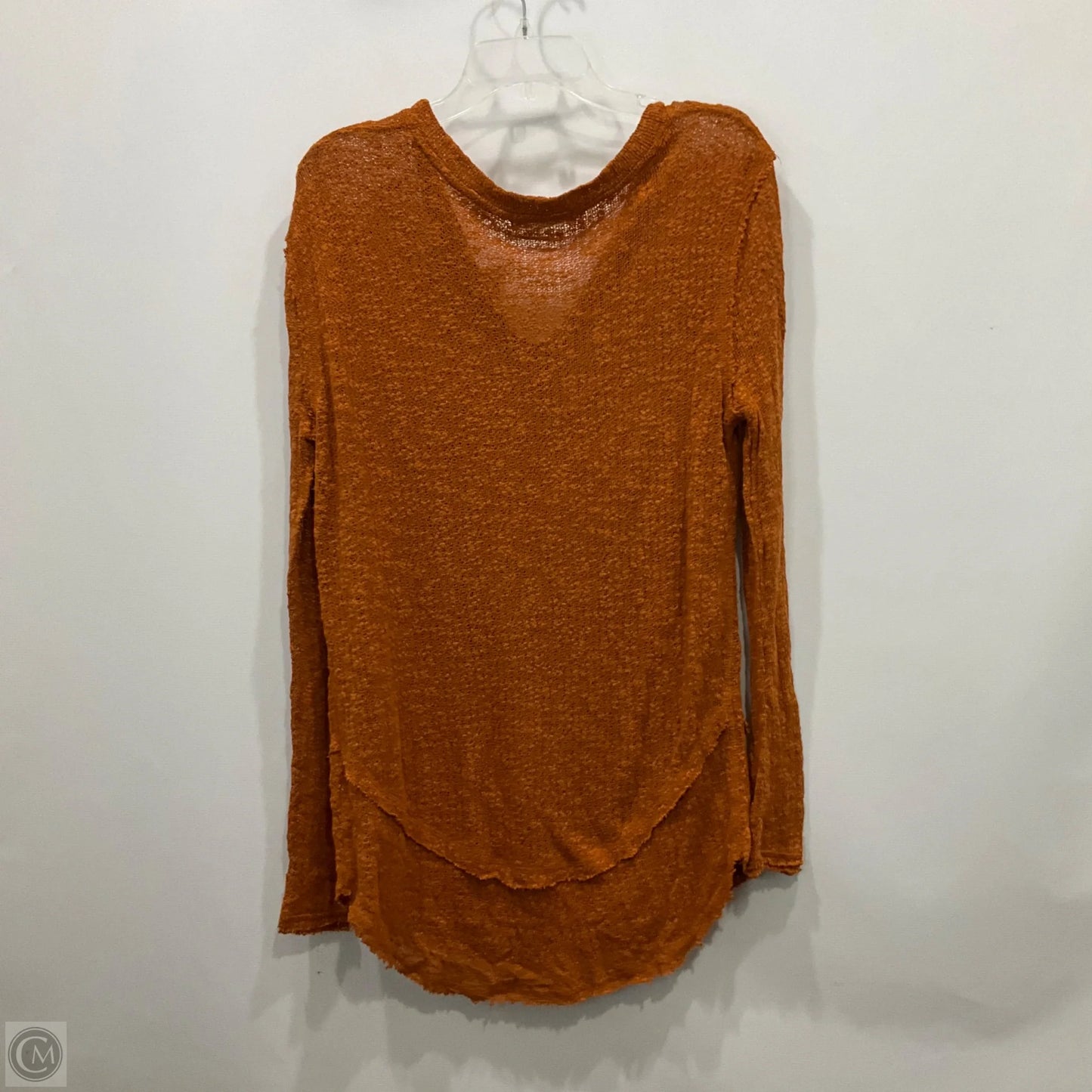 Top Long Sleeve By We The Free In Orange, Size: S