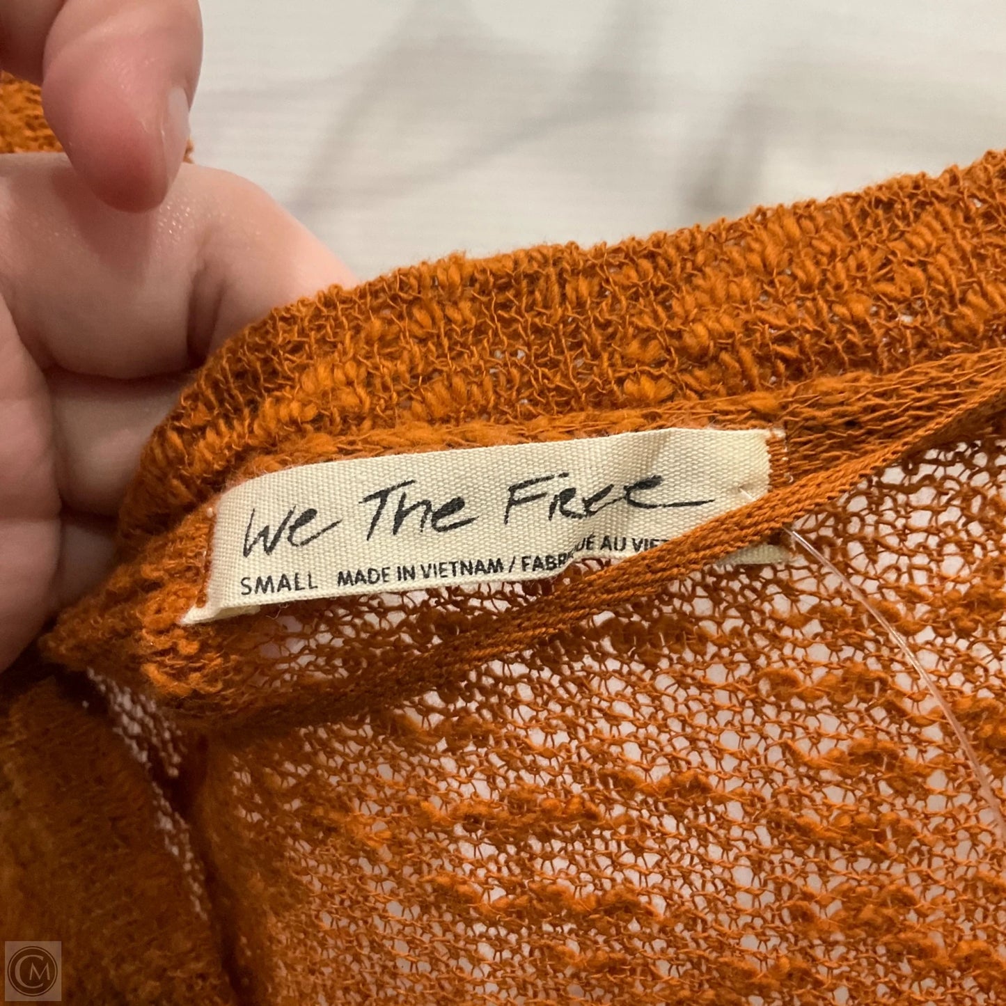 Top Long Sleeve By We The Free In Orange, Size: S