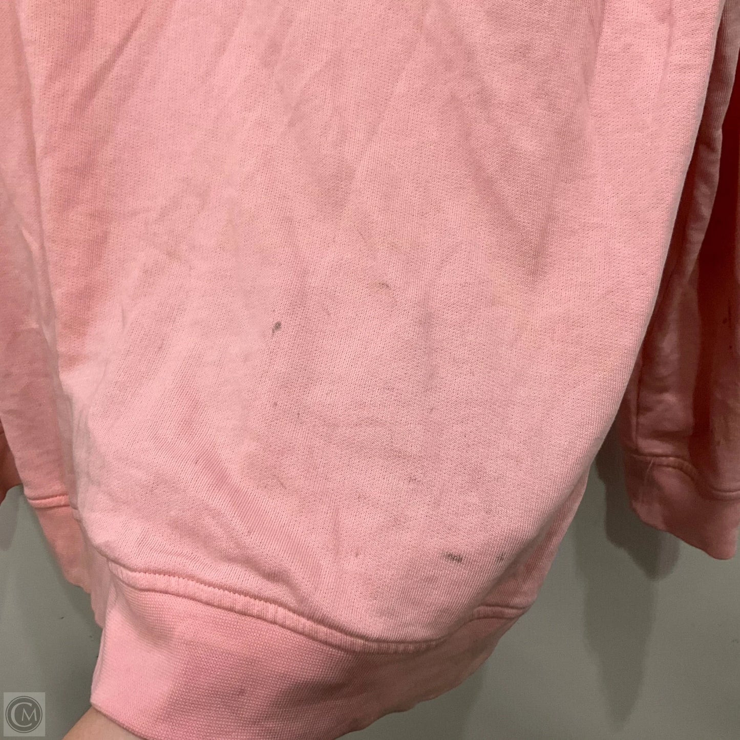 Sweatshirt Hoodie By Love Moschino In Pink, Size: M