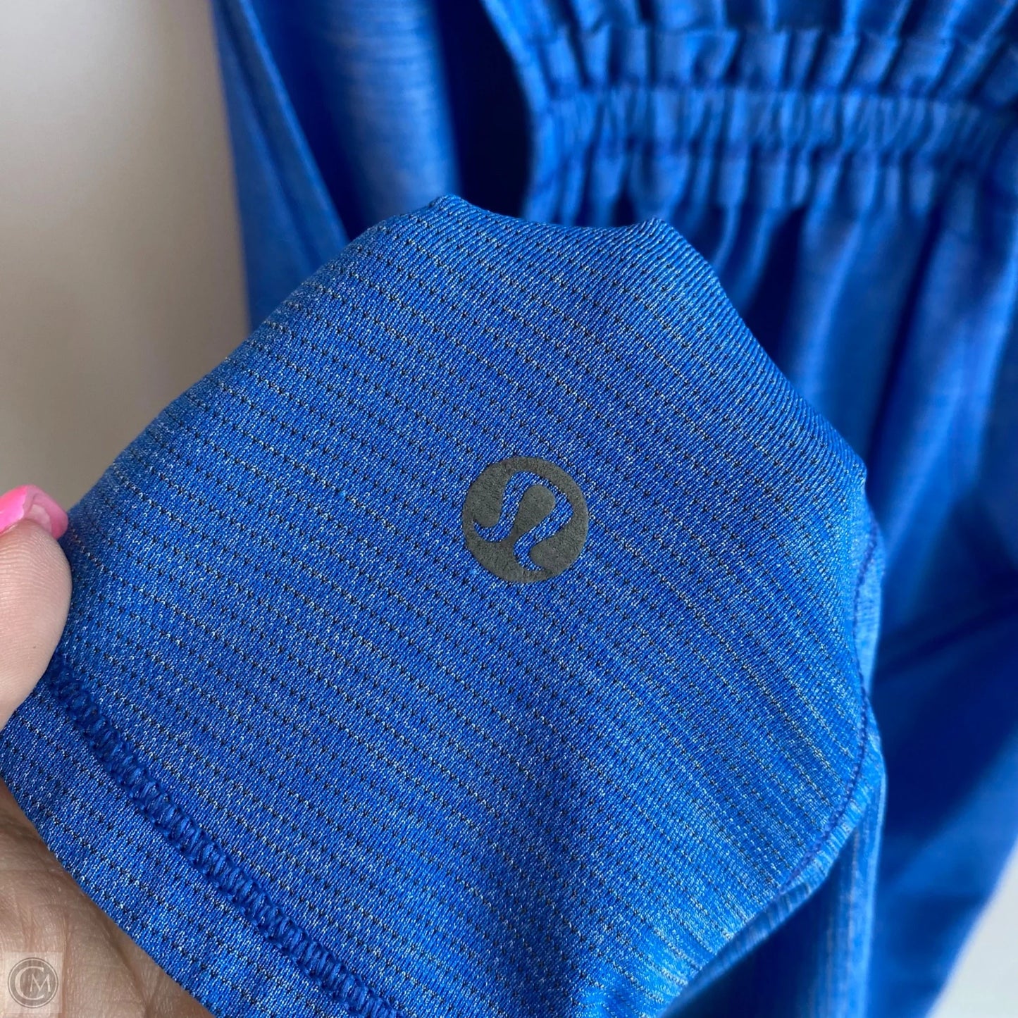 Athletic Tank Top By Lululemon In Blue, Size: 6