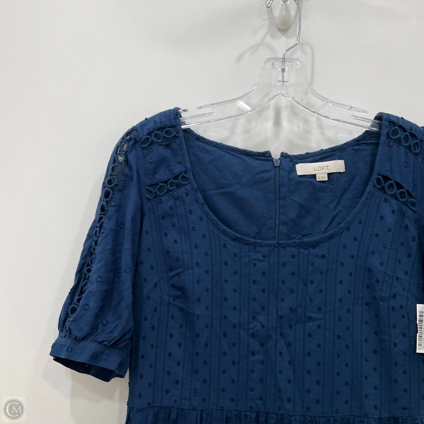 Dress Casual Short By Loft In Blue, Size: 2