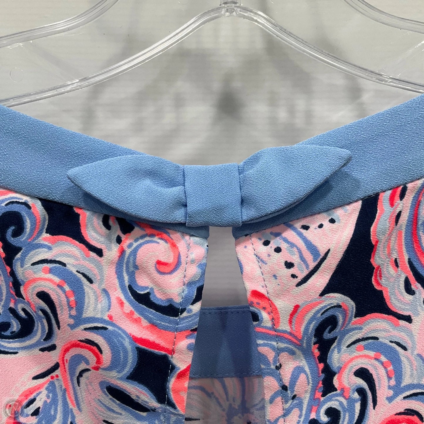 Dress Designer By Lilly Pulitzer In Blue & Pink, Size: 10