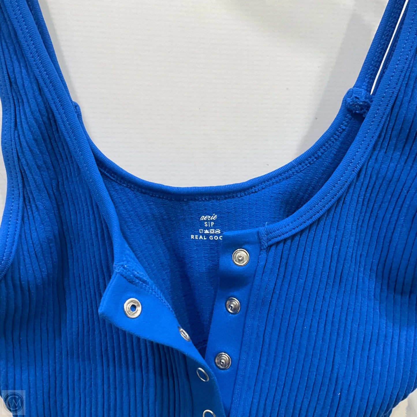 Top Sleeveless By Aerie In Blue, Size: S