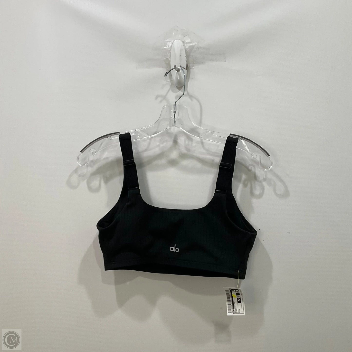 Athletic Bra By Alo In Black, Size: S