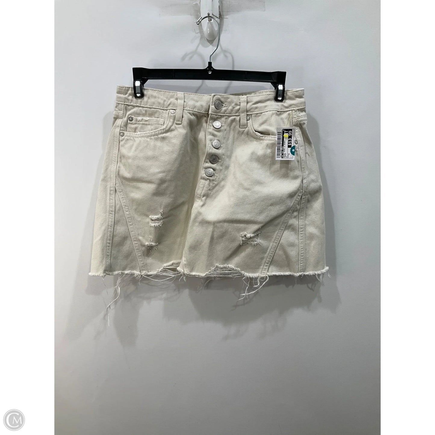 Skirt Mini & Short By We The Free In Cream, Size: 6