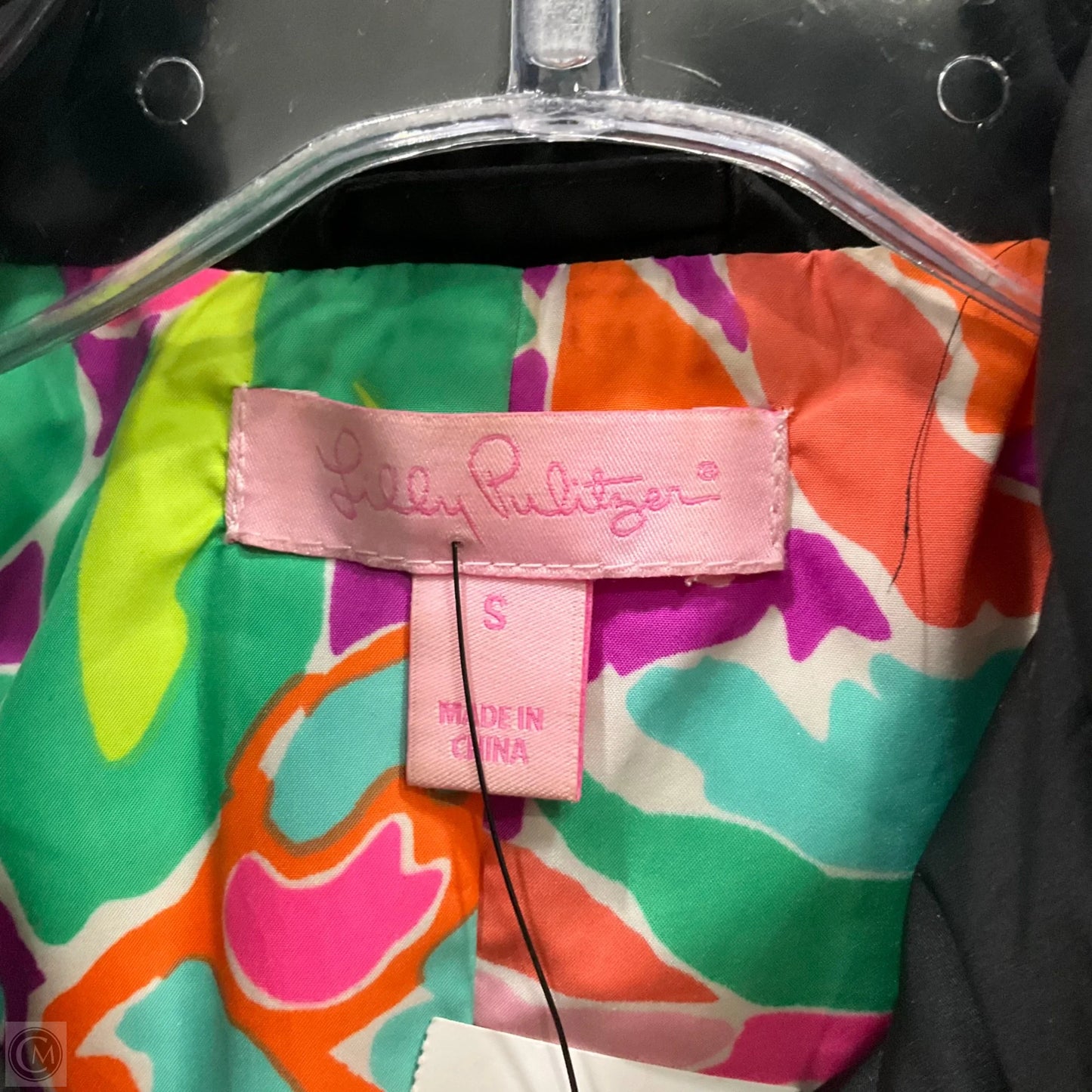 Vest Puffer & Quilted By Lilly Pulitzer In Black, Size: S