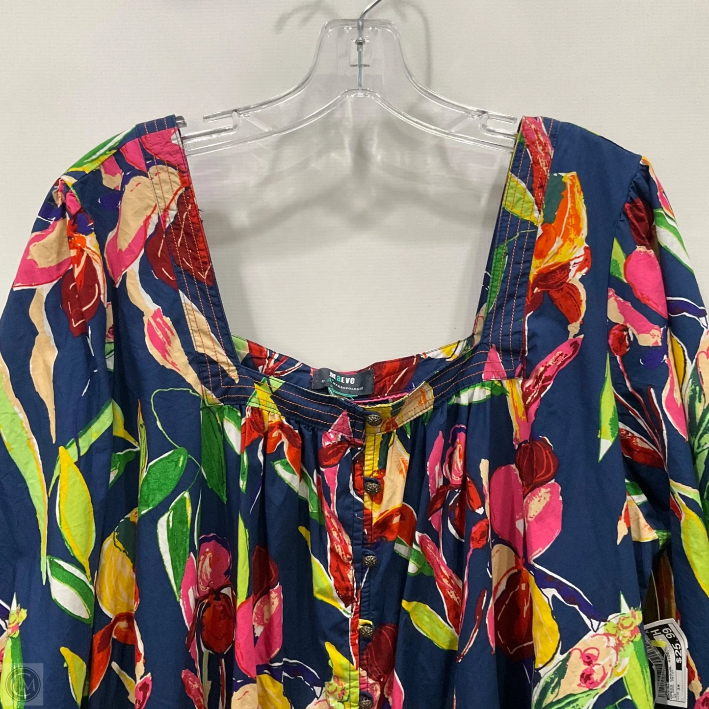 Dress Casual Midi By Maeve In Floral Print, Size: 3x