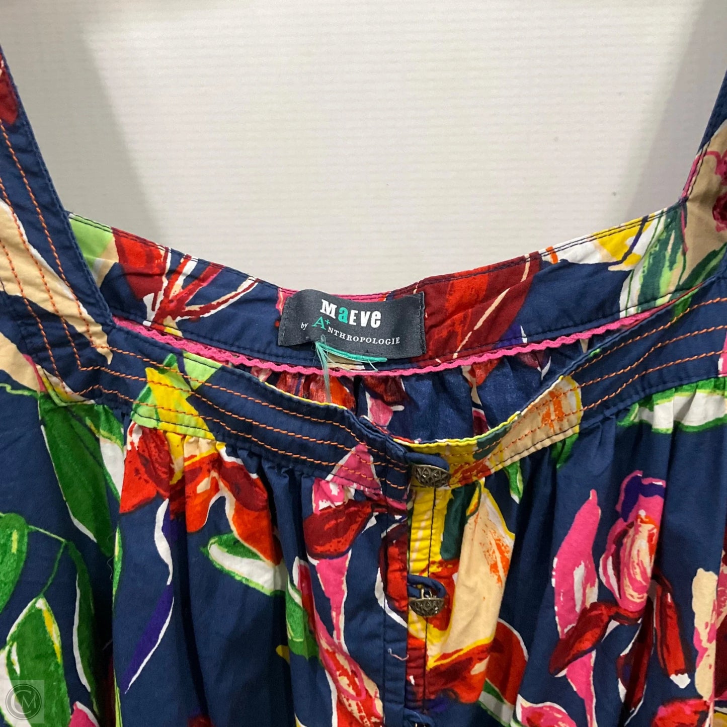 Dress Casual Midi By Maeve In Floral Print, Size: 3x