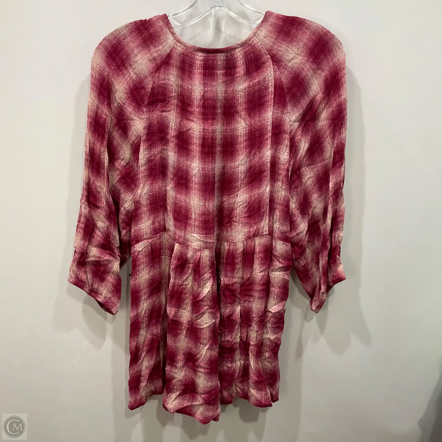Top 3/4 Sleeve By Maeve In Pink, Size: S