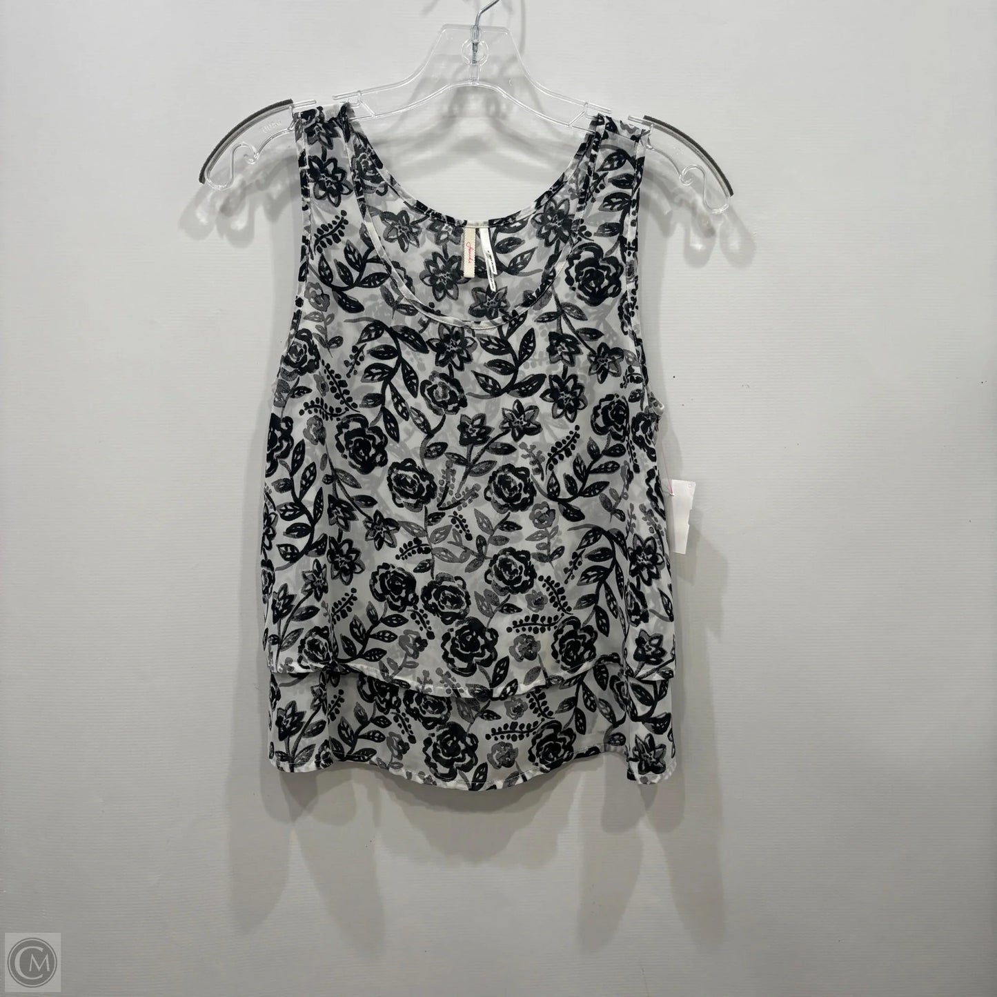 Top Long Sleeve By Frenchi In Black, Size: L