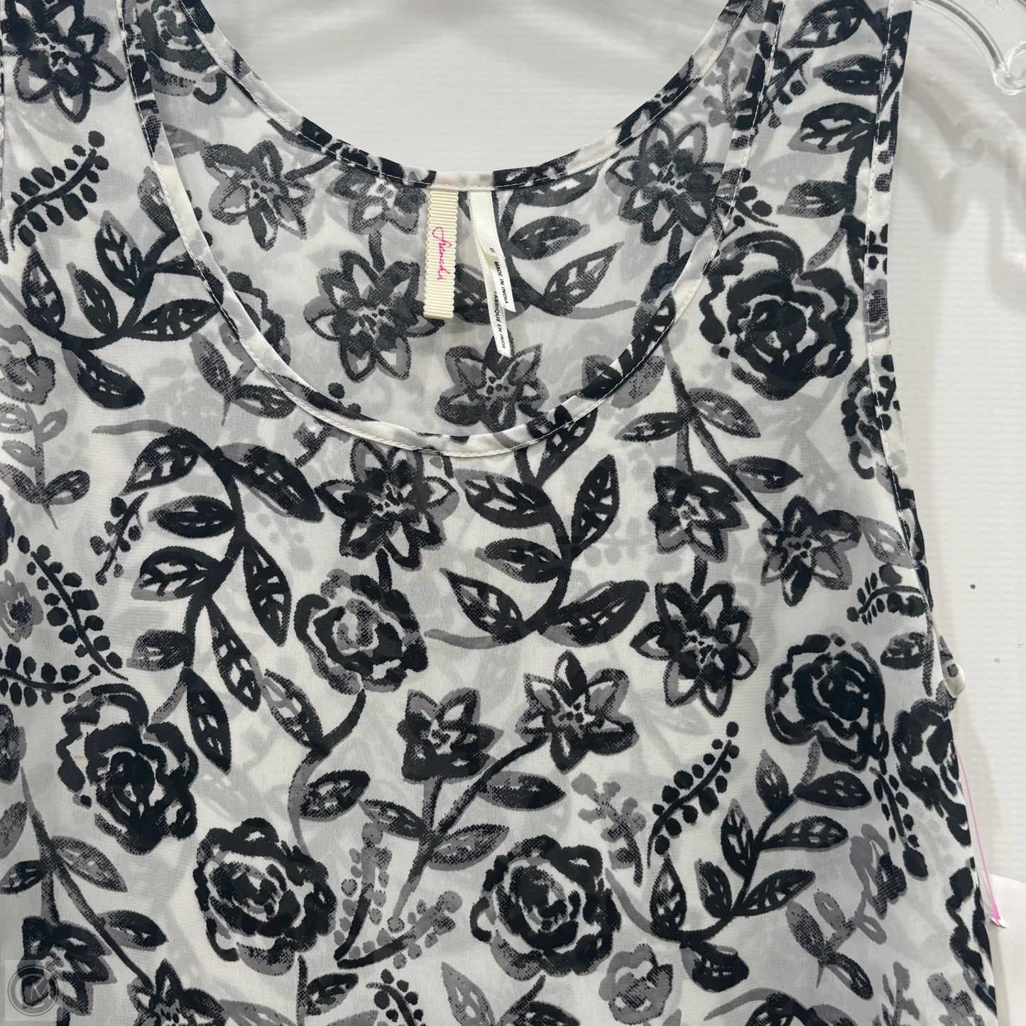 Top Long Sleeve By Frenchi In Black, Size: L