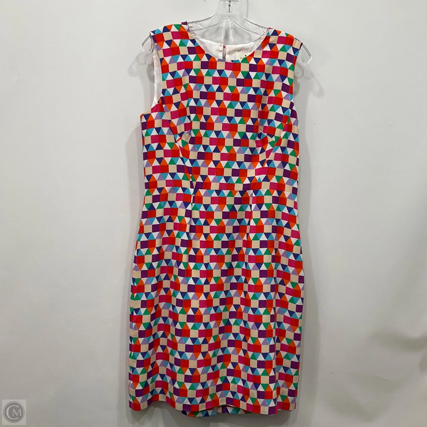Dress Work By Kate Spade In Geometric Pattern, Size: 10