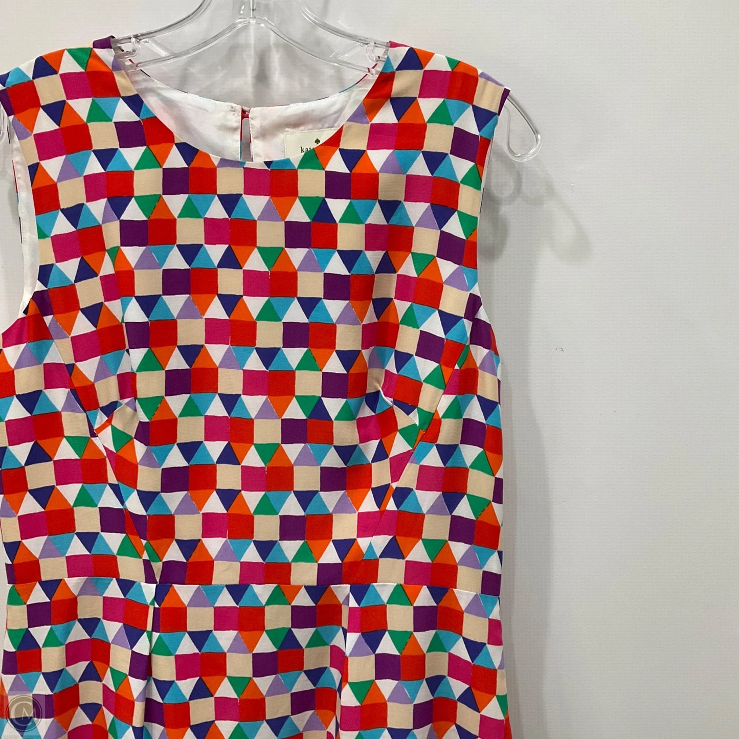 Dress Work By Kate Spade In Geometric Pattern, Size: 10