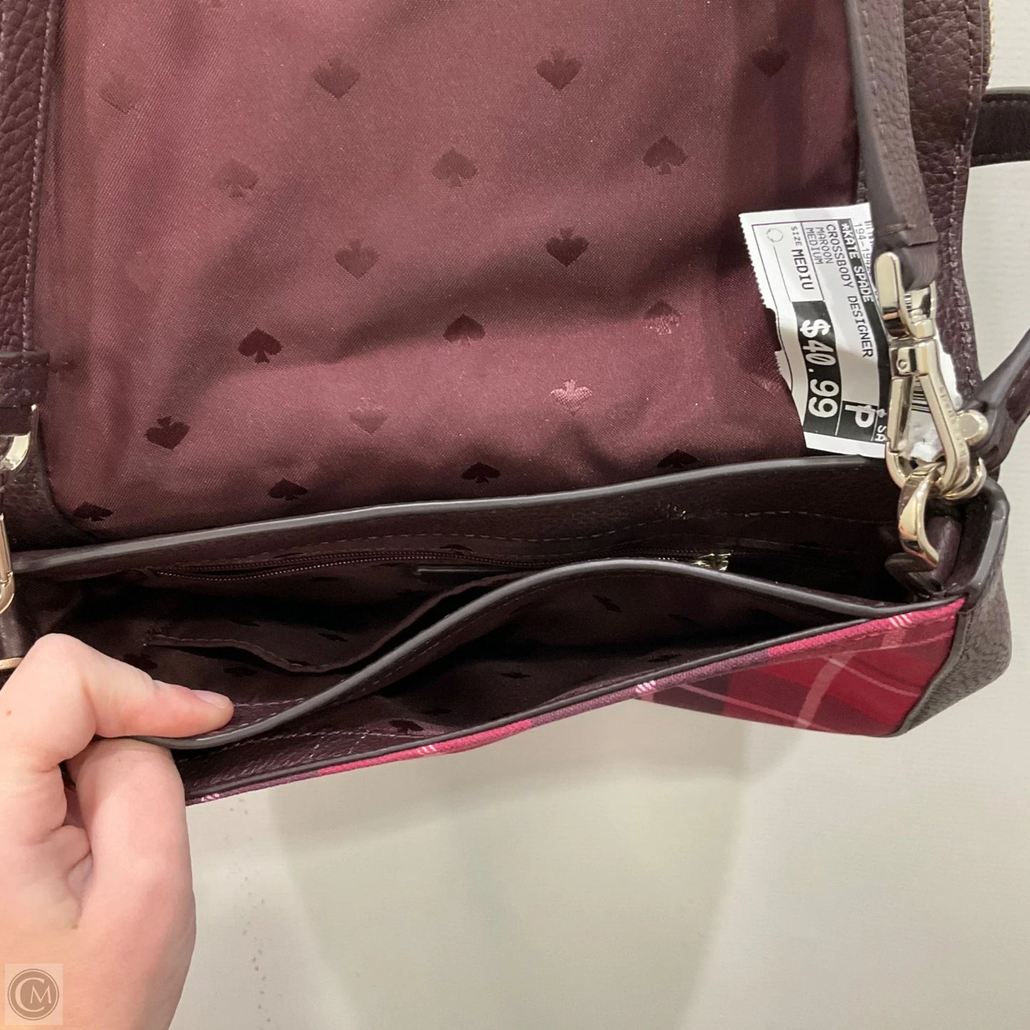 Crossbody Designer By Kate Spade, Size: Medium