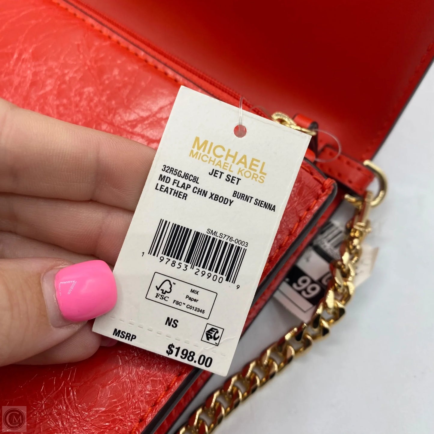 Crossbody Designer By Michael Kors, Size: Small