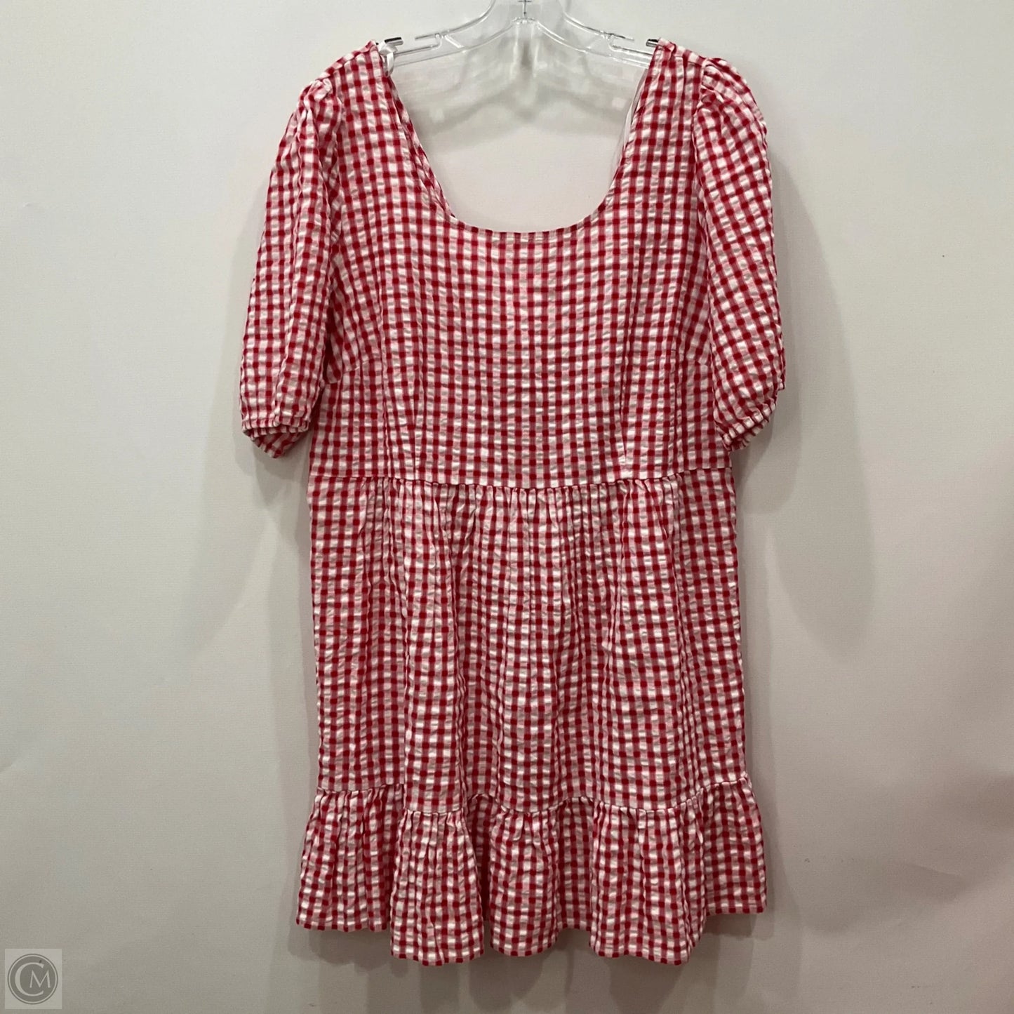 Dress Casual Midi By Loft In Red, Size: 16