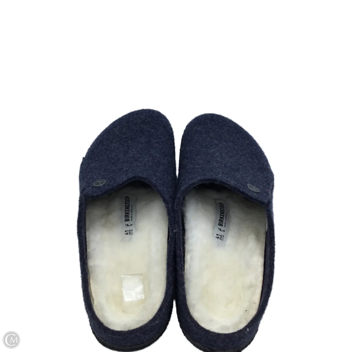 Shoes Flats By Birkenstock In Navy, Size: 9.5