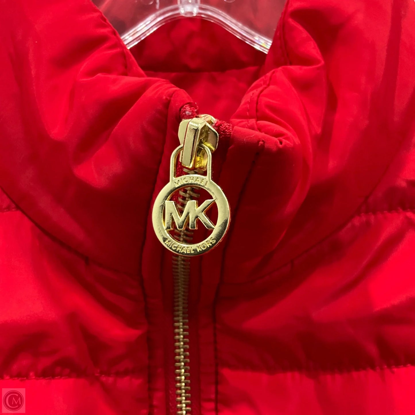Vest Designer By Michael Kors In Red, Size: S