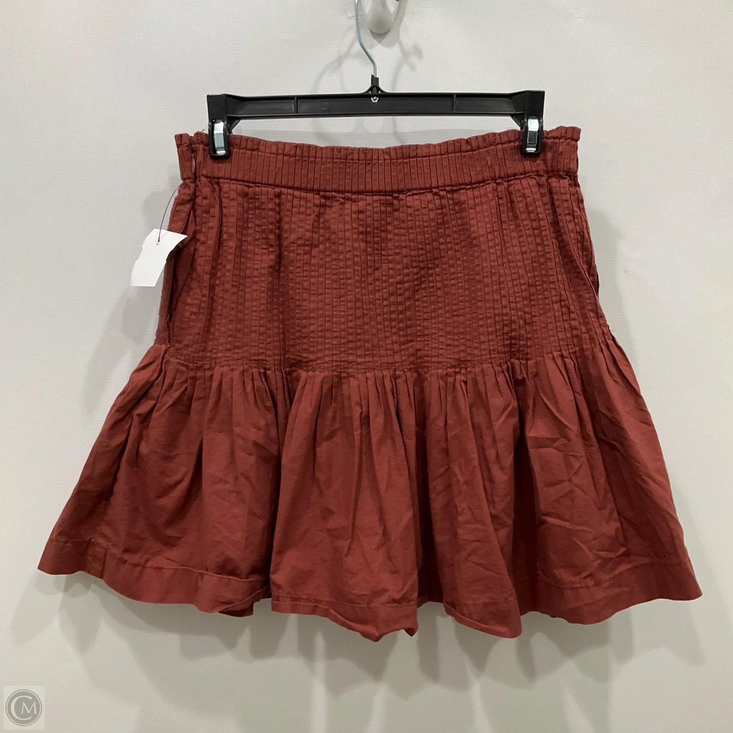 Skirt Mini & Short By Anthropologie In Red, Size: Xs