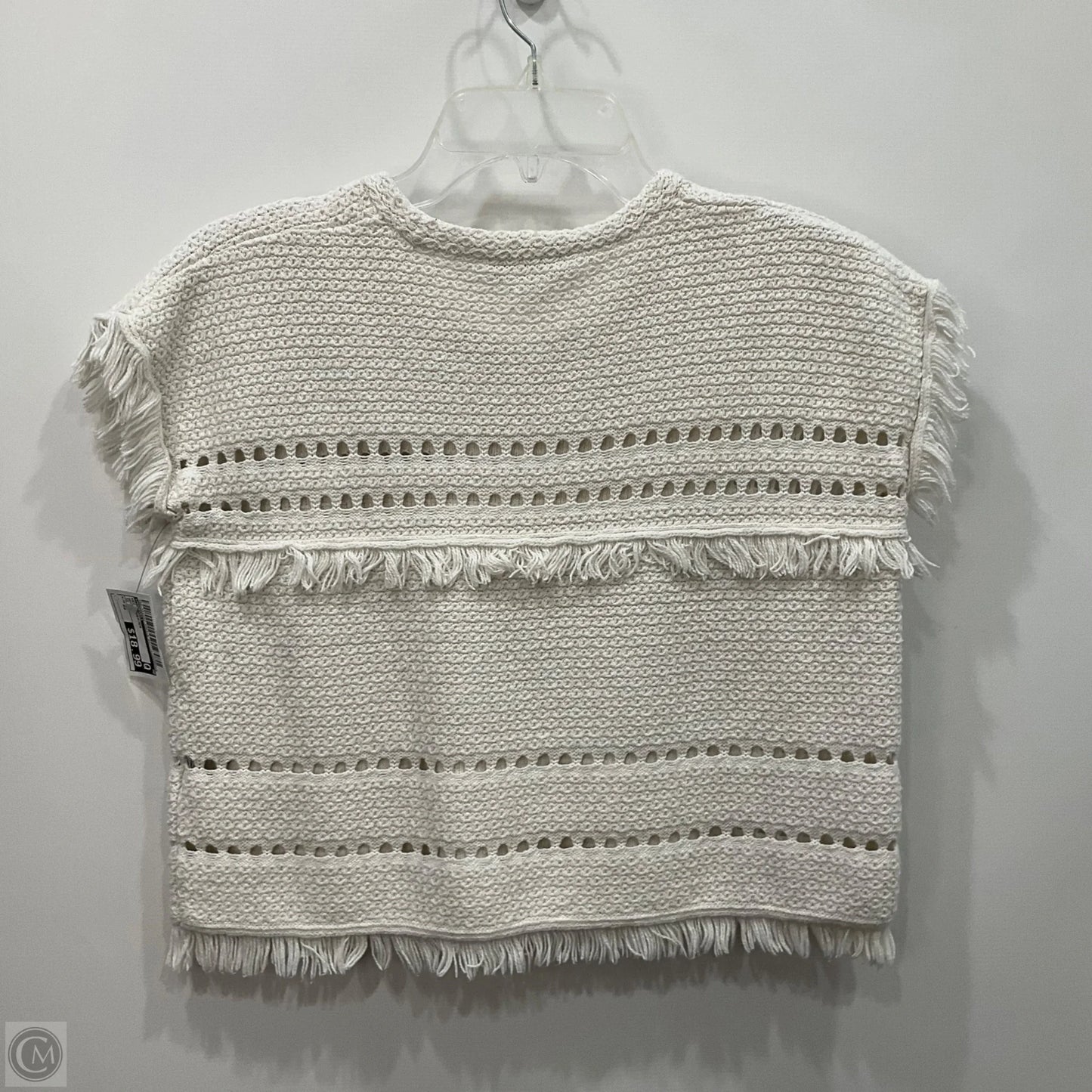 Vest Sweater By Madewell In White, Size: Xs