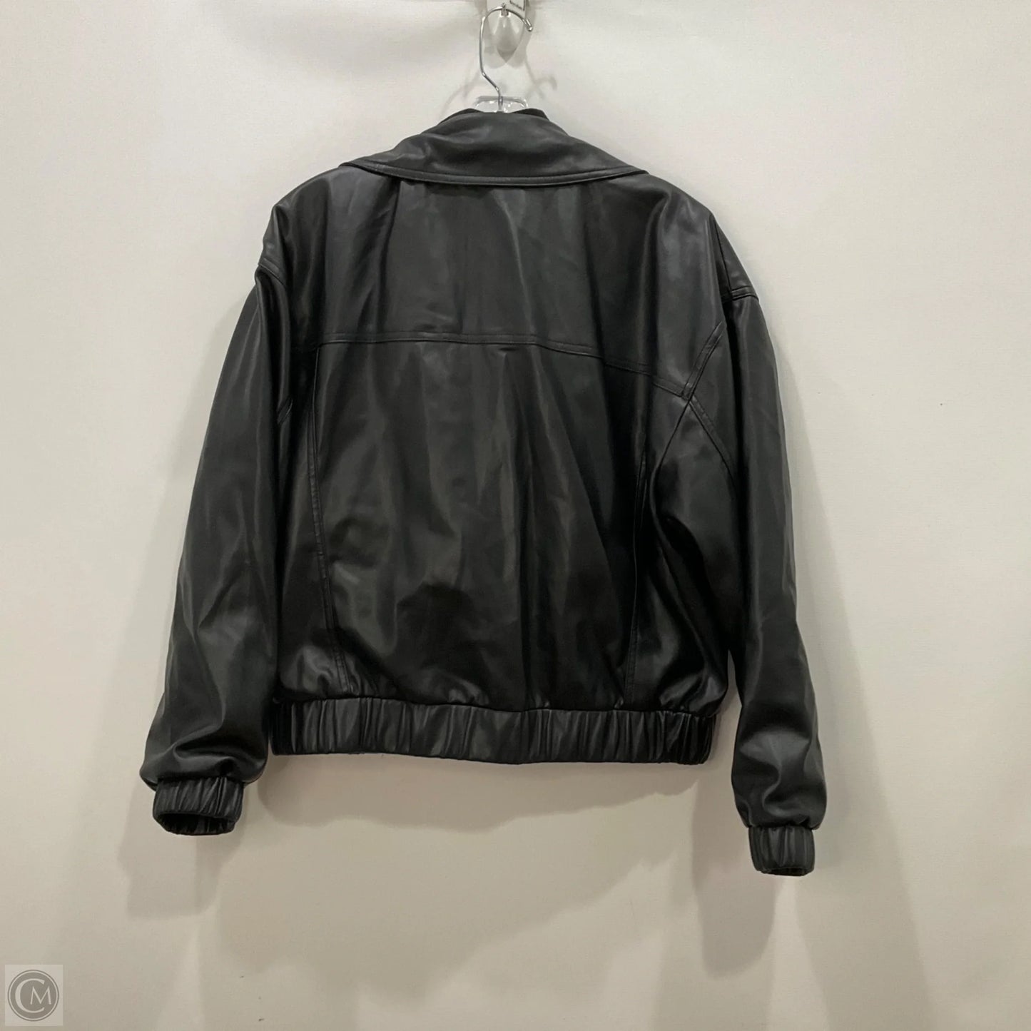 Jacket Designer By Karl Lagerfeld In Black, Size: M